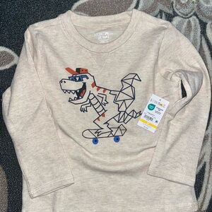 Brand new Garanimals graphic long sleeve shirt.